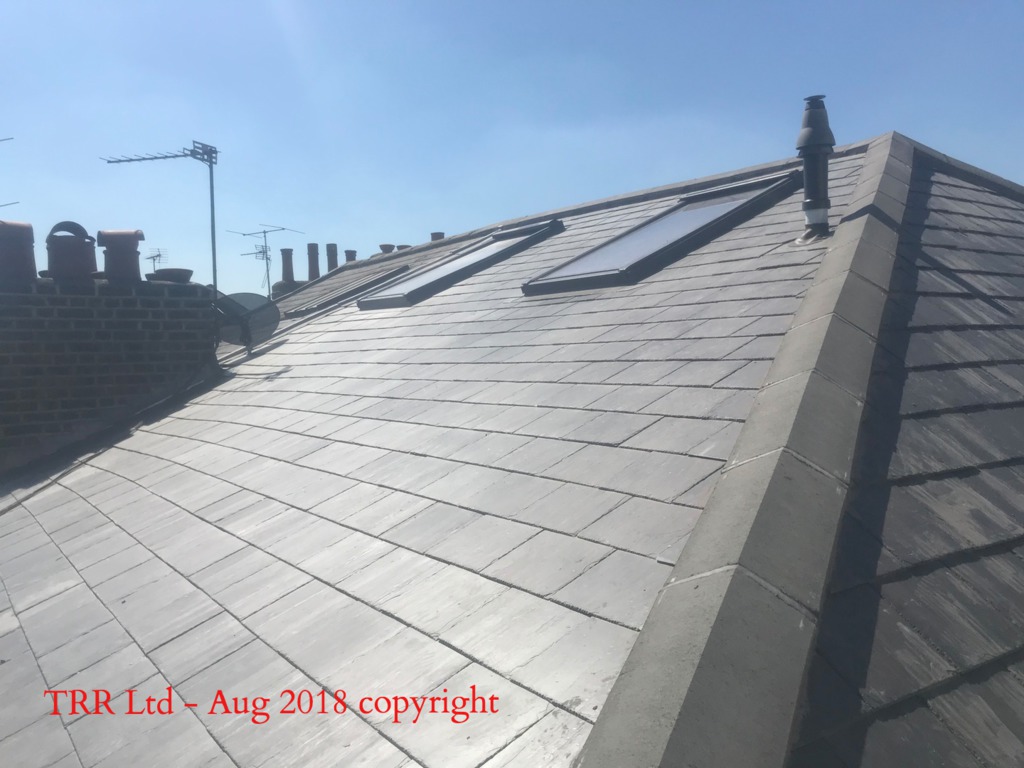 Completed roof by Teddington & Richmond Roofing