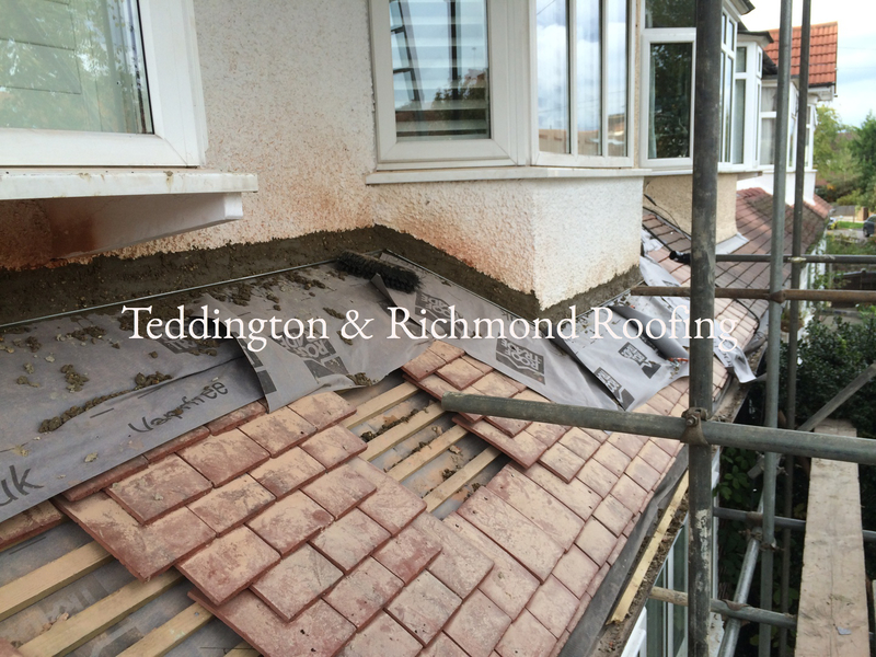 Finished roofing job